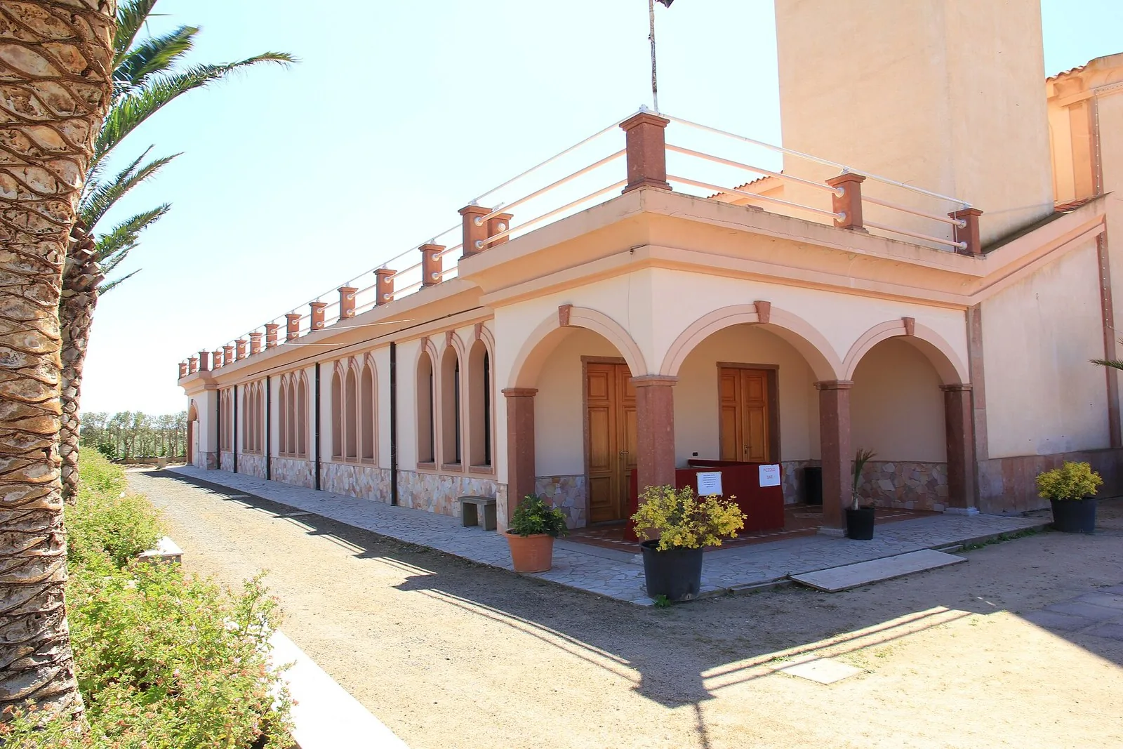 Una chiesa storica di Pula, in Sardegna